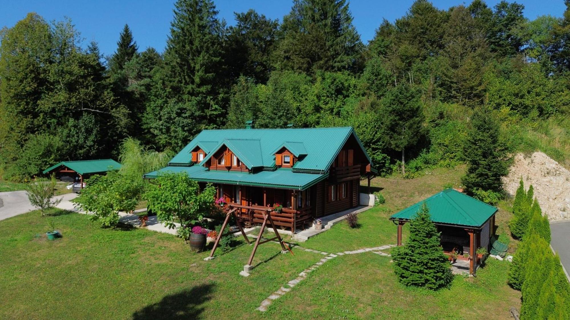 Brvnara Moj San - Log Cabin My Dream Zelin Mrzlovodicki Exterior foto